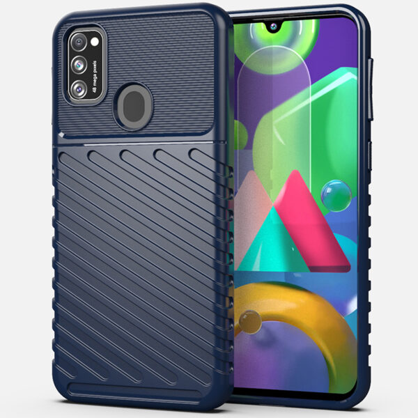 Samsung Galaxy M Serie Einfarbig Einfach Galaxy M21 TPU Handyhülle – Bild 4