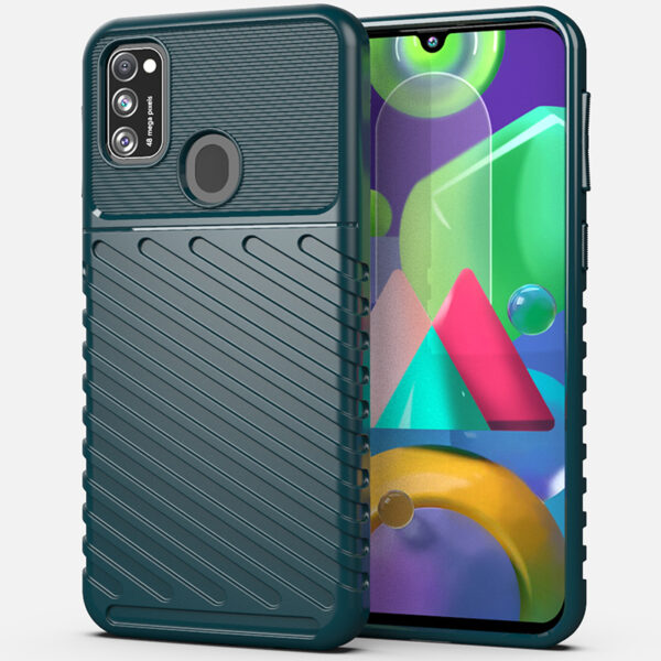 Samsung Galaxy M Serie Einfarbig Einfach Galaxy M21 TPU Handyhülle – Bild 5