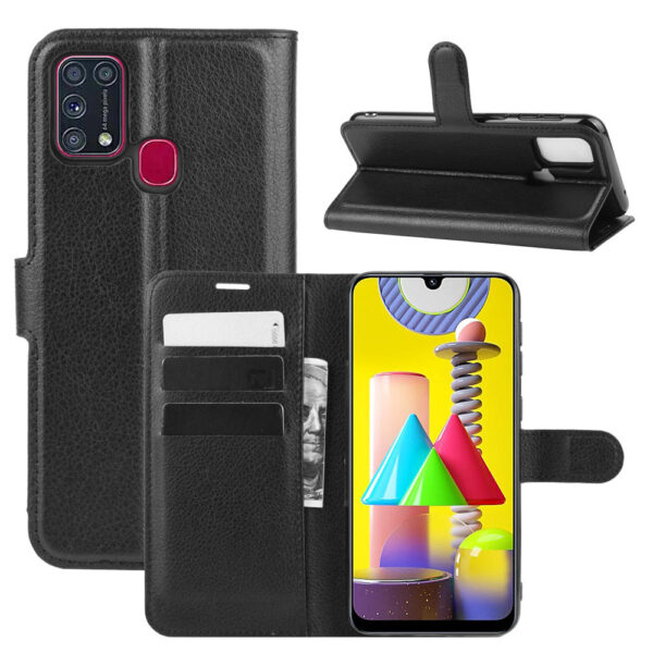 Samsung Galaxy M Serie PU Handyhülle Einfach Galaxy M31 Einfarbig – Bild 6