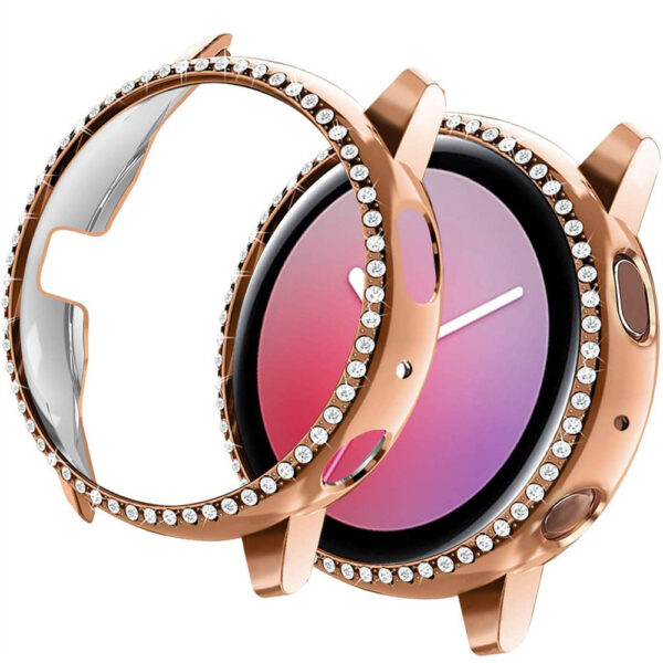 Samsung Samsung Watch Serie Galaxy Watch Active 2 (40mm) Schutzhülle für die Uhr PC Diamant Mode – Bild 10