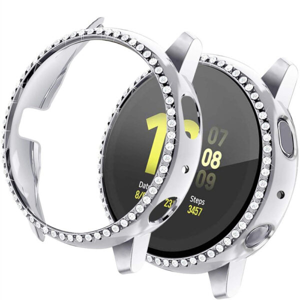Samsung Samsung Watch Serie Galaxy Watch Active 2 (40mm) Schutzhülle für die Uhr PC Diamant Mode – Bild 11