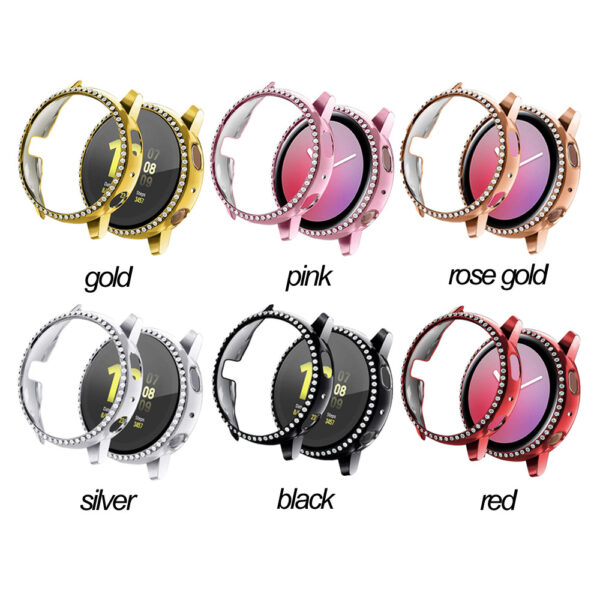 Samsung Samsung Watch Serie Galaxy Watch Active 2 (40mm) Schutzhülle für die Uhr PC Diamant Mode – Bild 5
