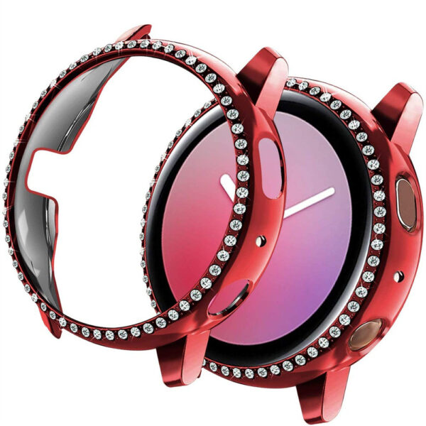 Samsung Samsung Watch Serie Galaxy Watch Active 2 (40mm) Schutzhülle für die Uhr PC Diamant Mode – Bild 8