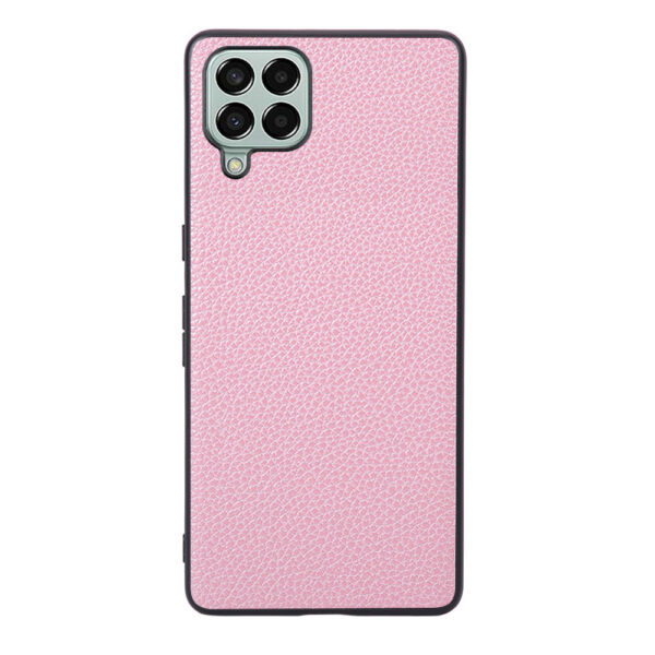 Samsung Galaxy M Serie Galaxy M33 5G Einfach Litschi-Hautmuster Handyhülle