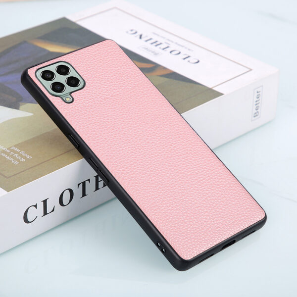 Samsung Galaxy M Serie Galaxy M33 5G Einfach Litschi-Hautmuster Handyhülle – Bild 2