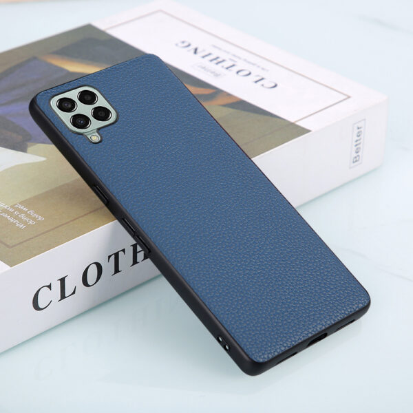 Samsung Galaxy M Serie Galaxy M33 5G Einfach Litschi-Hautmuster Handyhülle – Bild 5