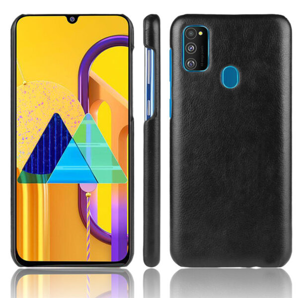 Samsung Galaxy M Serie Galaxy M30S Litschi-Hautmuster Mode Handyhülle – Bild 5