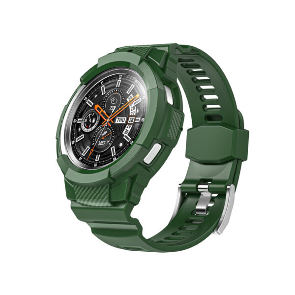 Samsung Samsung Watch Serie Uhrenarmband Galaxy Watch (46mm) TPU Einfarbig Mode – Bild 9