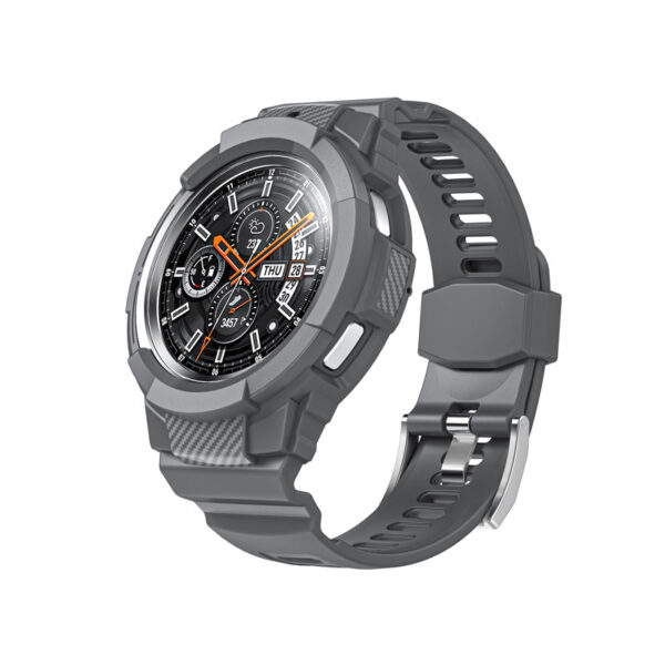 Samsung Samsung Watch Serie Uhrenarmband Galaxy Watch (46mm) TPU Einfarbig Mode – Bild 10