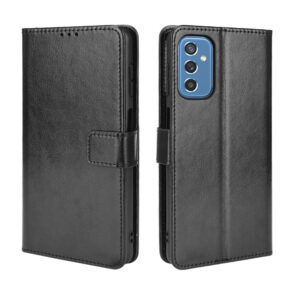 Samsung Galaxy M Serie Galaxy M52 5G Mode Handyhülle Leder Crazy Horse Leder