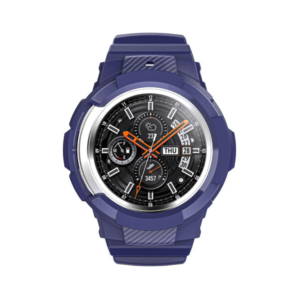 Samsung Samsung Watch Serie Uhrenarmband Galaxy Watch (46mm) TPU Einfarbig Mode – Bild 4