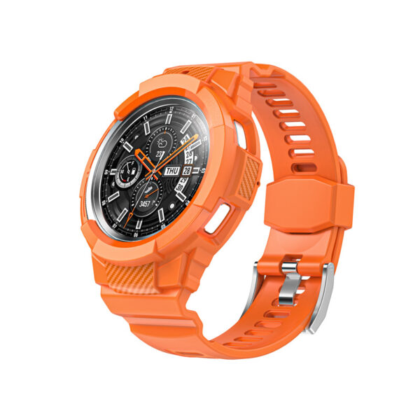 Samsung Samsung Watch Serie Uhrenarmband Galaxy Watch (46mm) TPU Einfarbig Mode – Bild 7