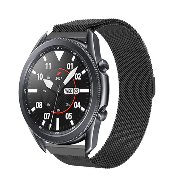 Samsung Samsung Watch Serie Einfarbig Mode Uhrenarmband Metall Galaxy Watch 3 (41mm)