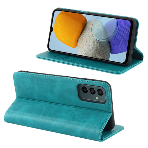 Samsung Galaxy M Serie Galaxy M23 PU Handyhülle Mode Kalbsleder – Bild 2