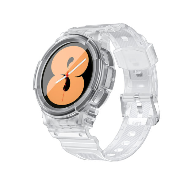 Samsung Samsung Watch Serie Galaxy Watch 4 (44mm) Einfarbig TPU Uhrenarmband Mode – Bild 2