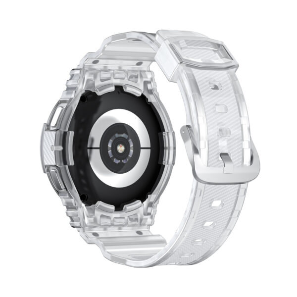 Samsung Samsung Watch Serie Galaxy Watch 4 (44mm) Einfarbig TPU Uhrenarmband Mode – Bild 3