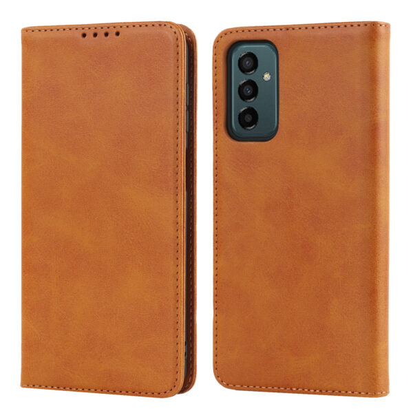 Samsung Galaxy M Serie Galaxy M23 PU Handyhülle Mode Kalbsleder – Bild 6