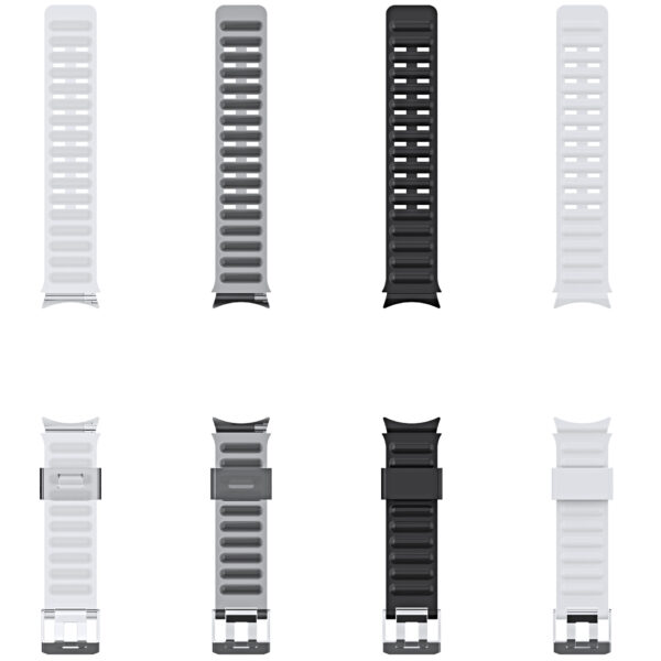 Samsung Samsung Watch Serie Uhrenarmband TPU Einfarbig Galaxy Watch 4 Classic (42mm) Mode – Bild 4