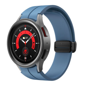 Samsung Samsung Watch Serie Uhrenarmband Silikon Einfarbig Mode Galaxy Watch 5 Pro(45MM)