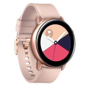 Samsung Samsung Watch Serie Mode Uhrenarmband Galaxy Watch Active 2 (40mm) Einfarbig Silikon