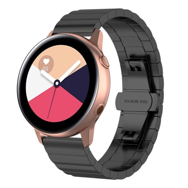 Samsung Samsung Watch Serie Galaxy Watch Active 2 (40mm) Mode Metall Uhrenarmband Einfarbig – Bild 3