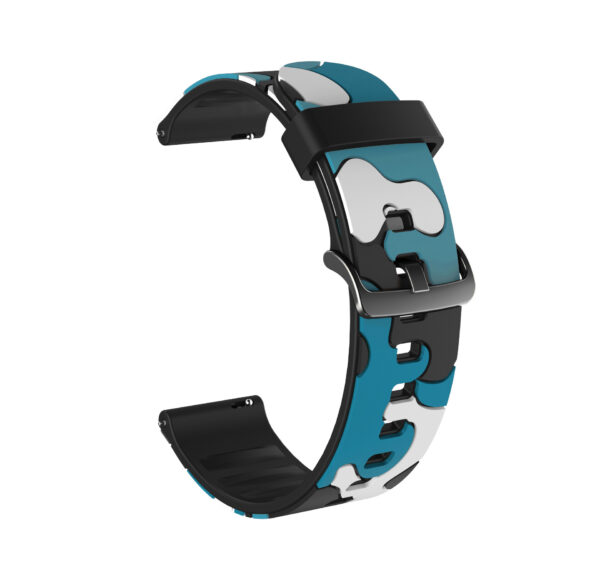Samsung Samsung Watch Serie Samsung Gear S3 Classic Tarnung Mode Silikon Uhrenarmband – Bild 8