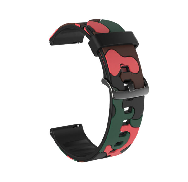 Samsung Samsung Watch Serie Samsung Gear S3 Classic Tarnung Mode Silikon Uhrenarmband – Bild 4
