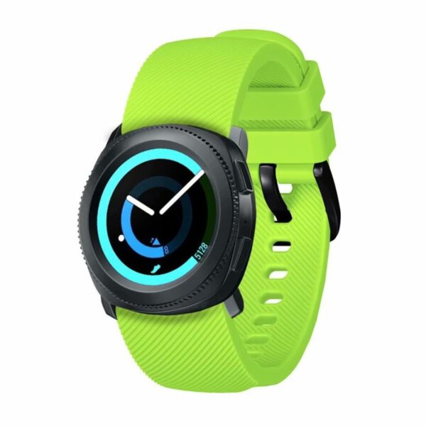 Samsung Samsung Watch Serie Uhrenarmband Silikon Samsung Gear Sport Einfarbig Mode – Bild 17