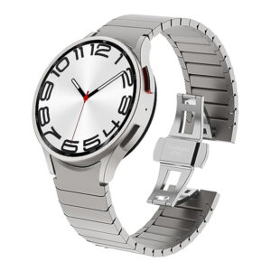 Samsung Samsung Watch Serie Metall Uhrenarmband Mode Galaxy Watch6 Classic 43MM Einfarbig