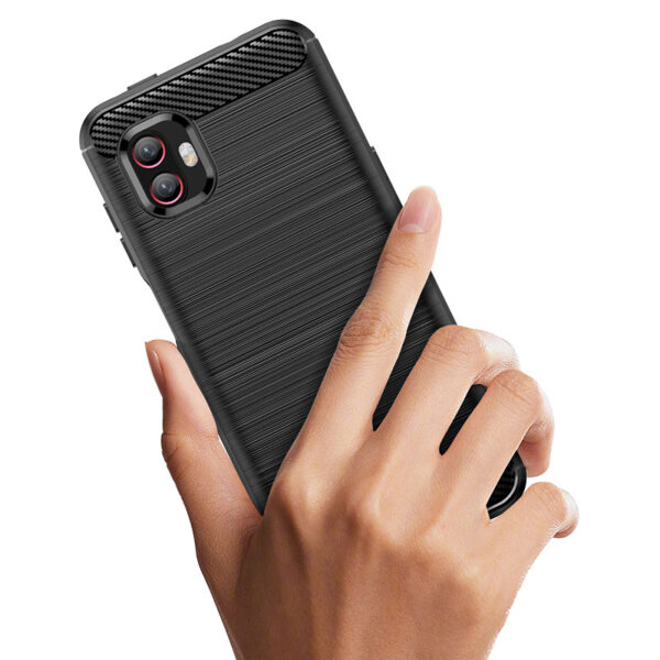 Samsung Galaxy Xcover Serie Handyhülle Gebürstet Galaxy Xcover 6 Pro Mode TPU – Bild 6