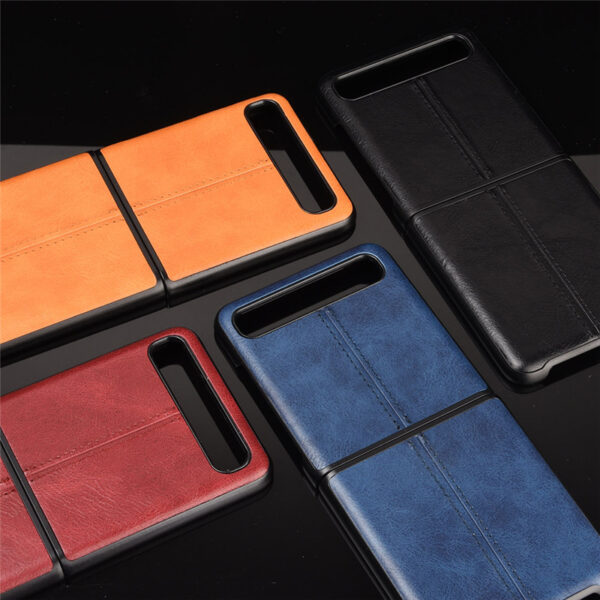 Samsung Galaxy Z Serie Einfarbig Handyhülle Mode Galaxy Z Flip – Bild 2