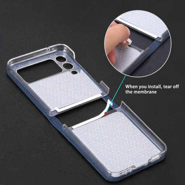 Samsung Galaxy Z Serie Mode Galaxy Z Flip4 Handyhülle Einfarbig – Bild 4