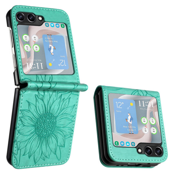 Samsung Galaxy Z Serie Sonnenblume Galaxy Z Flip5 Handyhülle Mode