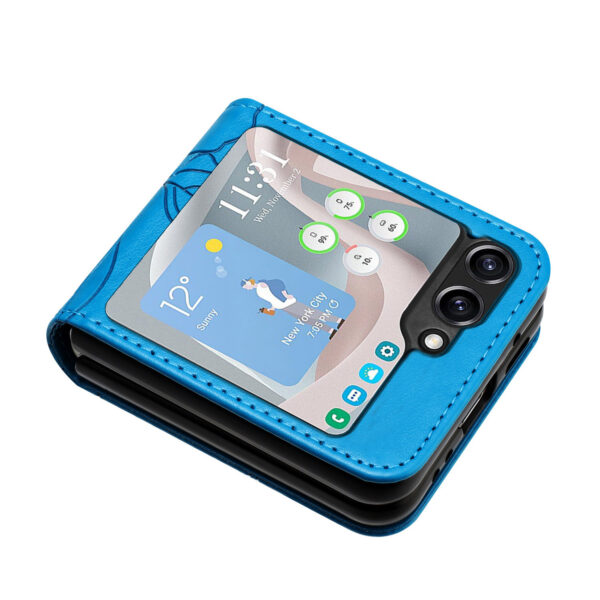 Samsung Galaxy Z Serie Sonnenblume Galaxy Z Flip5 Handyhülle Mode – Bild 2