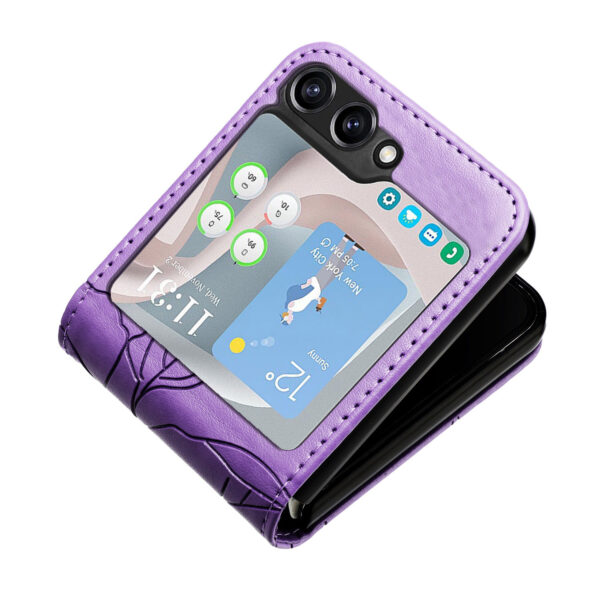 Samsung Galaxy Z Serie Sonnenblume Galaxy Z Flip5 Handyhülle Mode – Bild 4