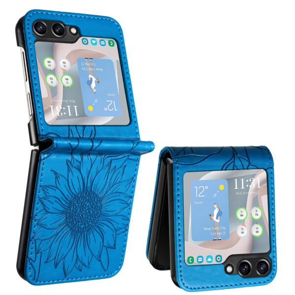 Samsung Galaxy Z Serie Sonnenblume Galaxy Z Flip5 Handyhülle Mode – Bild 6