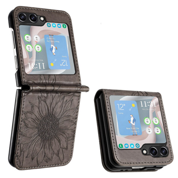 Samsung Galaxy Z Serie Sonnenblume Galaxy Z Flip5 Handyhülle Mode – Bild 8