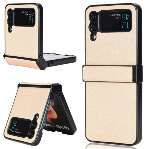 Samsung Galaxy Z Serie Mode Einfarbig Handyhülle Galaxy Z Flip3 5G – Bild 8