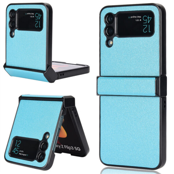 Samsung Galaxy Z Serie Mode Einfarbig Handyhülle Galaxy Z Flip3 5G – Bild 9