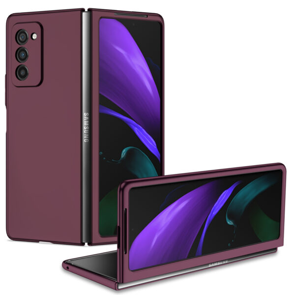 Samsung Galaxy Z Serie Mode Einfarbig Handyhülle PC Galaxy Z Fold2 5G – Bild 7