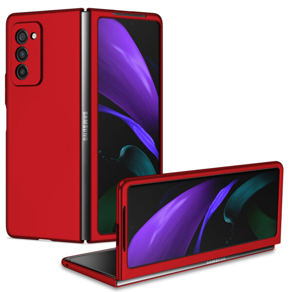 Samsung Galaxy Z Serie Mode Einfarbig Handyhülle PC Galaxy Z Fold2 5G – Bild 6