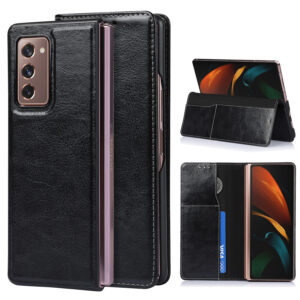 Samsung Galaxy Z Serie Mode Galaxy Z Fold2 5G Handyhülle Crazy Horse Leder Leder