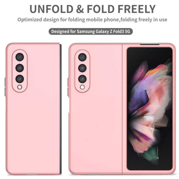 Samsung Galaxy Z Serie Einfarbig Galaxy Z Fold3 5G Mode Handyhülle PC – Bild 3