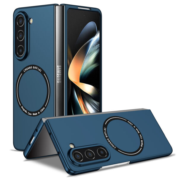 Samsung Galaxy Z Serie Handyhülle Galaxy Z Fold5 Magnetische Anziehung Mode – Bild 2