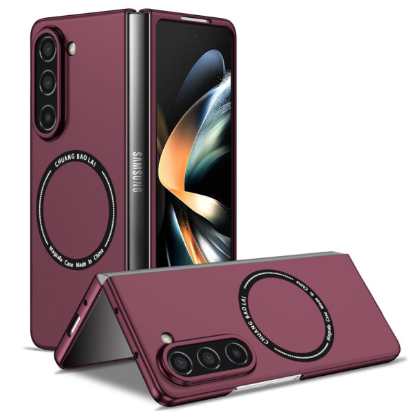 Samsung Galaxy Z Serie Handyhülle Galaxy Z Fold5 Magnetische Anziehung Mode – Bild 4