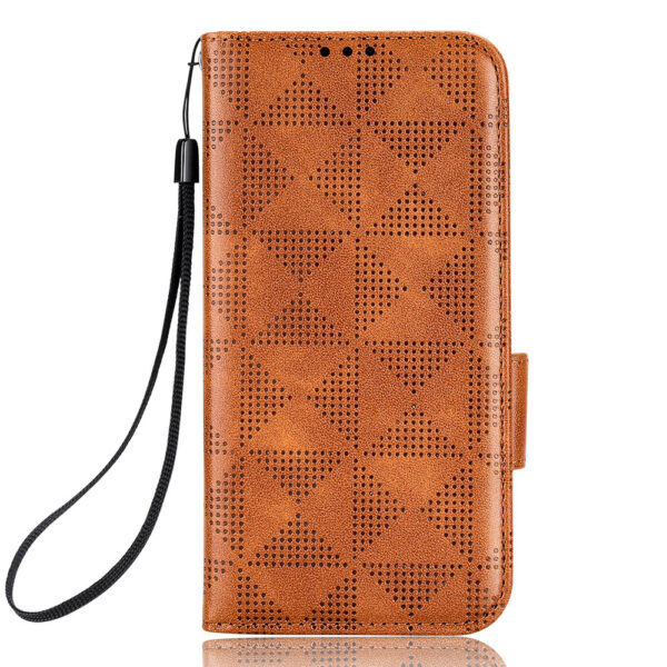 Samsung Galaxy Z Serie Leder Handyhülle Muster Galaxy Z Fold4 Mode – Bild 9